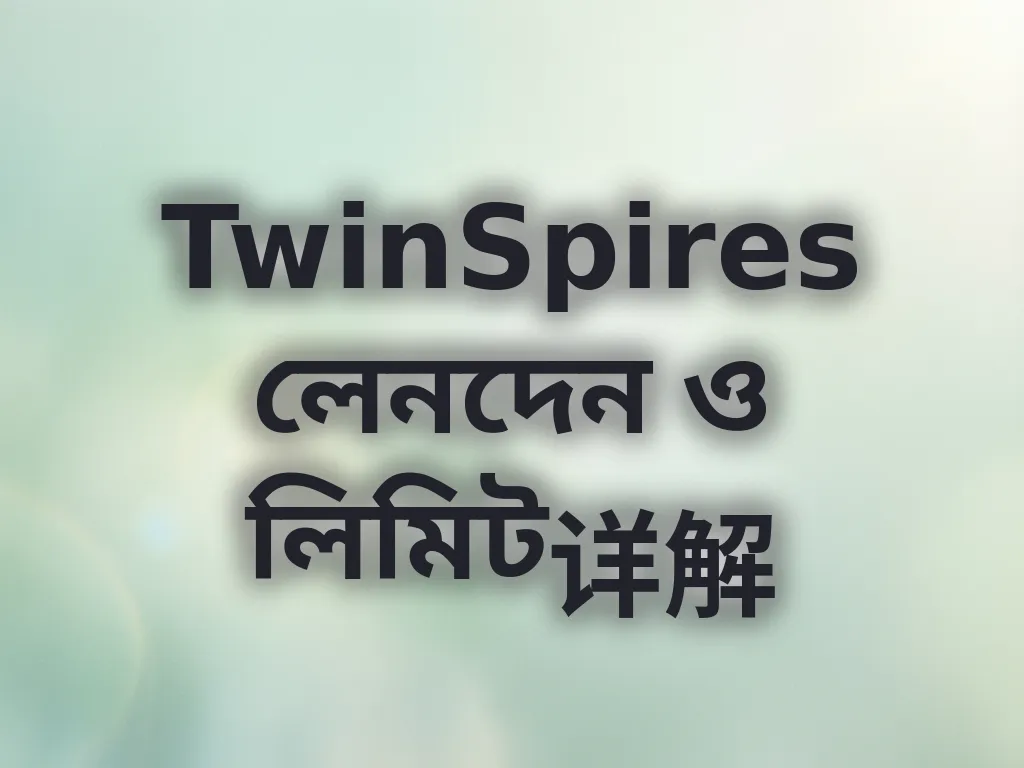 লেনদেন ও লিমিট গাইড
